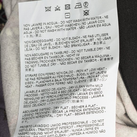 Etro Purple & Black Paisley & Floral Jersey Midi Dress - Picture 11 of 11